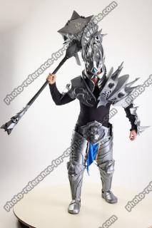 Yelvik Lich King Cosplay Pose With Mace